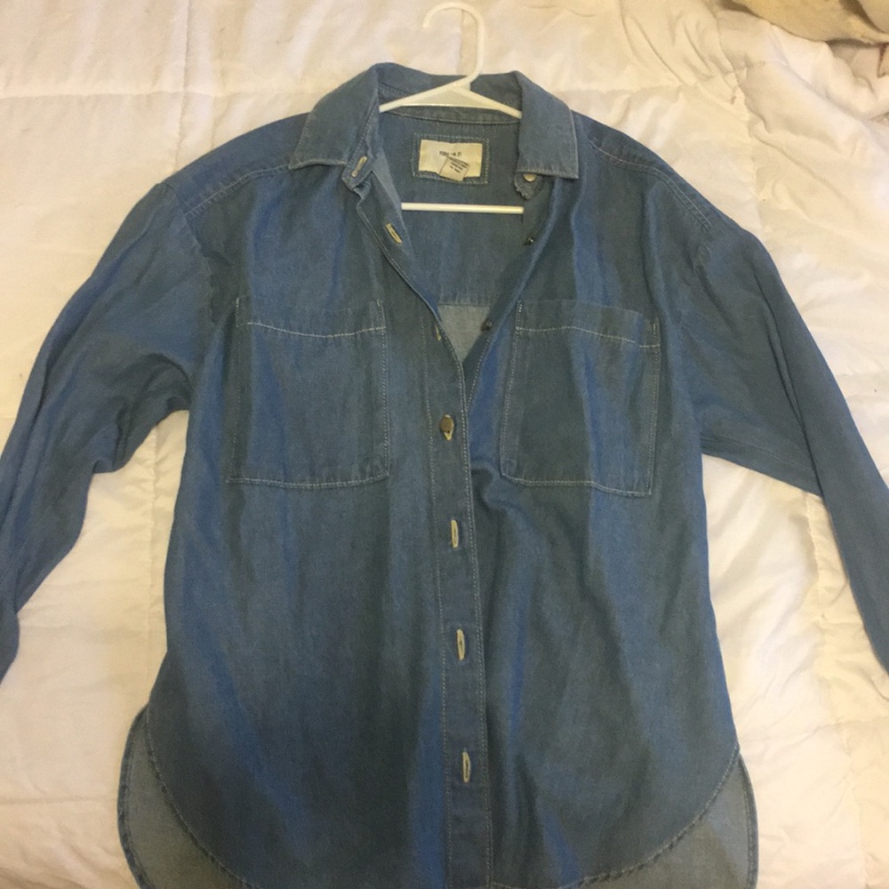 Denim Button Up Shirt